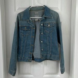 Women’s old navy jean jacket size medium